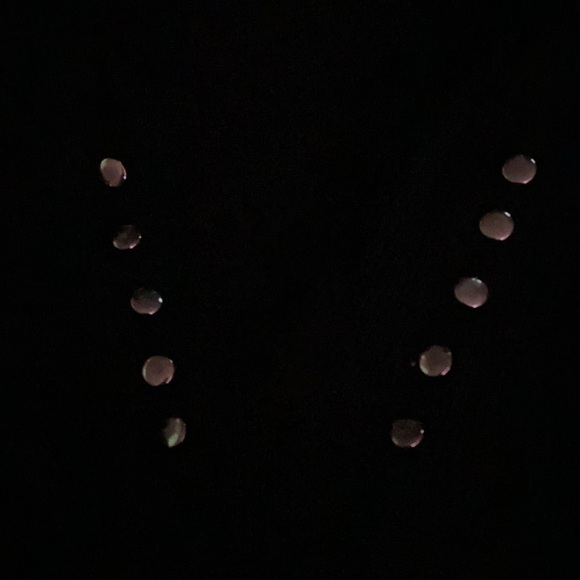 89th + MADISON cardigan open front 2 pockets silver buttons at cuffs size PL - Picture 7 of 12